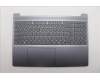 Lenovo 5CB1R33451 C-Cover with keyboard, Hungarian, Luna Grey, Backlight, UK