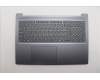 Lenovo 5CB1R35638 C-Cover with keyboard, Switzerland, Luna Grey, Backlight, UK