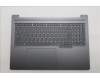 Lenovo 5CB1R61117 C-Cover with keyboard, Portuguese, Luna Grey, DIS, UK