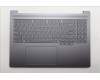Lenovo 5CB1R61133 C-Cover with keyboard, US English Euro, Luna Grey, UMA, US