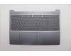 Lenovo 5CB1R30166 C-Cover with keyboard, Slovenian, Luna Grey, Backlight, UK