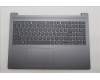 Lenovo 5CB1R07729 C-Cover with keyboard, Arabic, Luna Grey, Backlight, 3CELL, US