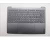 Lenovo 5CB1R61645 C-Cover with keyboard, US English Euro, Luna Grey, Puresight Logo, Screw, US