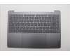 Lenovo 5CB1R61667 C-Cover with keyboard, UK English, Luna Grey, Puresight Logo, Screw, UK