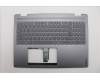 Lenovo 5CB1R68061 C-Cover with keyboard, German, Luna Grey, Puresight Logo, Non-FingerPrint, UK