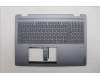 Lenovo 5CB1R68085 C-Cover with keyboard, US English Euro, Luna Grey, Puresight Logo, Non-FingerPrint, US