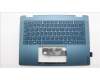 Lenovo 5CB1R71389 C-Cover with keyboard, Spanish, Tidal Teal, Non-FingerPrint, Non-Puresight Logo, UK