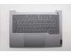 Lenovo 5CB1R99878 C-Cover with keyboard, German, Arctic Grey, Backlight, H-series, UK