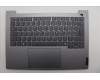 Lenovo 5CB1R99881 C-Cover with keyboard, Italian, Arctic Grey, Backlight, H-series, UK