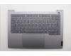 Lenovo 5CB1S00179 C-Cover with keyboard, Czech Slovakian, Arctic Grey, Backlight, U-series, UK