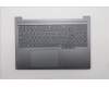Lenovo 5CB1R91591 C-Cover with keyboard, Hebrew, Luna Grey, DIS, US