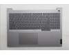 Lenovo 5CB1S00306 C-Cover with keyboard, Bulgarian, Arctic Grey, Backlight, H-series, UK
