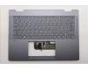 Lenovo 5CB1S01172 C-Cover with keyboard, Italian, Luna Grey, Backlight, Non-FingerPrint, UK