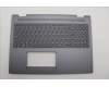 Lenovo 5CB1S05072 C-Cover with keyboard, English, Luna Grey, Backlight, Non-FingerPrint, US