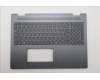 Lenovo 5CB1S05091 C-Cover with keyboard, Hebrew, Luna Grey, Backlight, Non-FingerPrint, US
