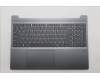 Lenovo 5CB1S05141 C-Cover with keyboard, Arabic, Luna Grey, Non-Backlight, FingerPrint, US