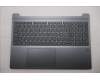 Lenovo 5CB1S05190 C-Cover with keyboard, Nordic, Luna Grey, Backlight, FingerPrint, UK