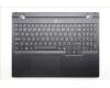 Lenovo 5CB1S24055 C-Cover with keyboard, Czech Slovakian, Eclipse Black, RGB Backlight, Anodizing Sandblasting, UK