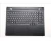 Lenovo 5CB1S24094 C-Cover with keyboard, Hungarian, Eclipse Black, White Backlight, Anodizing Sandblasting, UK
