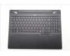 Lenovo 5CB1S31066 C-Cover with keyboard, French, Eclipse Black, White Backlight, Painting, US