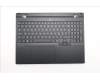 Lenovo 5CB1S31074 C-Cover with keyboard, Italian, Eclipse Black, White Backlight, Painting, UK
