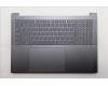 Lenovo 5CB1S50956 C-Cover with keyboard, Portuguese, Luna Grey, UK