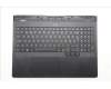 Lenovo 5CB1S57462 C-Cover with keyboard, Switzerland, Eclipse Black, White Backlight, UK