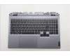 Lenovo 5CB1S57523 C-Cover with keyboard, Belgian, White Backlight, UK