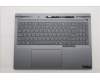 Lenovo 5CB1S82735 C-Cover with keyboard, Greek, Luna Grey, Non-FingerPrint, US