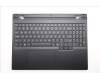 Lenovo 5CB1S82835 C-Cover with keyboard, US English Euro, Eclipse Black, Anodizing Sandblasting, US