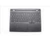 Lenovo 5CB1S76655 C-Cover with keyboard, French, Eclipse Black, White Backlight, Painting, US