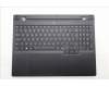 Lenovo 5CB1S89896 C-Cover with keyboard, Switzerland, Eclipse Black, RGB Backlight, Anodizing Sandblasting, UK