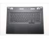 Lenovo 5CB1S90677 C-Cover with keyboard, Hungarian, Eclipse Black, UK