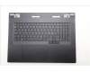 Lenovo 5CB1S90682 C-Cover with keyboard, Nordic, Eclipse Black, UK