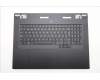 Lenovo 5CB1S90686 C-Cover with keyboard, Spanish, Eclipse Black, UK