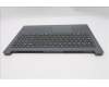 Lenovo 5CB1T50271 C-Cover with keyboard, English, Luna Grey, Non-Backlight, US