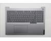 Lenovo 5CB1T57599 C-Cover with keyboard, Czech Slovakian, Arctic Grey, Backlight, UK
