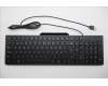 Lenovo 5D50U84791 AI Keyboard External, USB, Norwegian, Black