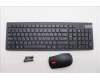 Lenovo 5KM0U87946 KYB_MOUSE Eos3 2.4G KM BLK GR_US