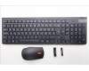 Lenovo 5KM1R66410 KYB_MOUSE Eos3 2.4G KM BLK HU A1