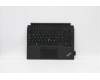 Lenovo 5M11A37004 MECH_ASM Backlit KB LA Spanish FPR Black