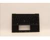 Lenovo 5M11H94964 C-Cover with keyboard, Danish, Black, Backlight, WWAN, UK