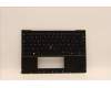 Lenovo 5M11H94968 C-Cover with keyboard, French, Black, Backlight, WWAN, US