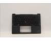 Lenovo 5M11J12798 C-Cover with keyboard, Belgian, Black, WWAN, UK