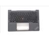 Lenovo 5M11J12740 C-Cover with keyboard, Italian, Black, WLAN, UK