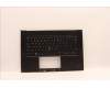Lenovo 5M11J13370 C-Abdeckung mit Tastatur, Portugiesisch, Schwarz, Fingerabdruck, WLAN