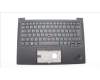 Lenovo 5M11K07686 C-Cover with keyboard, Italian, Deep Black, WLAN, UK
