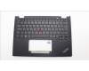 Lenovo 5M11L64295 C-Cover with keyboard, UK English, Black, Backlight, WWAN, UK