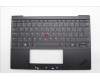 Lenovo 5M11L83196 C-Cover with keyboard, Czech Slovakian, Black/Arctic Grey, WWAN, UK