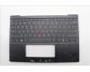 Lenovo 5M11L83200 C-Cover with keyboard, US English Euro, Black/Arctic Grey, WWAN, US